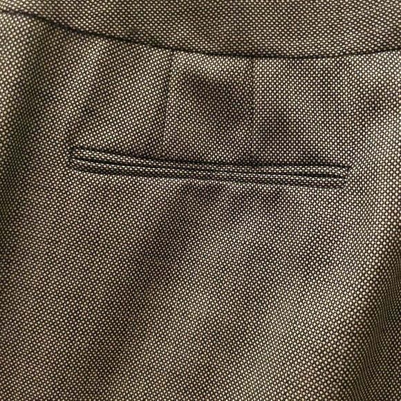 Ann Taylor Loft Women’s Grey Herringbone Fully Lined Pants Size 10 - Picture 8 of 11